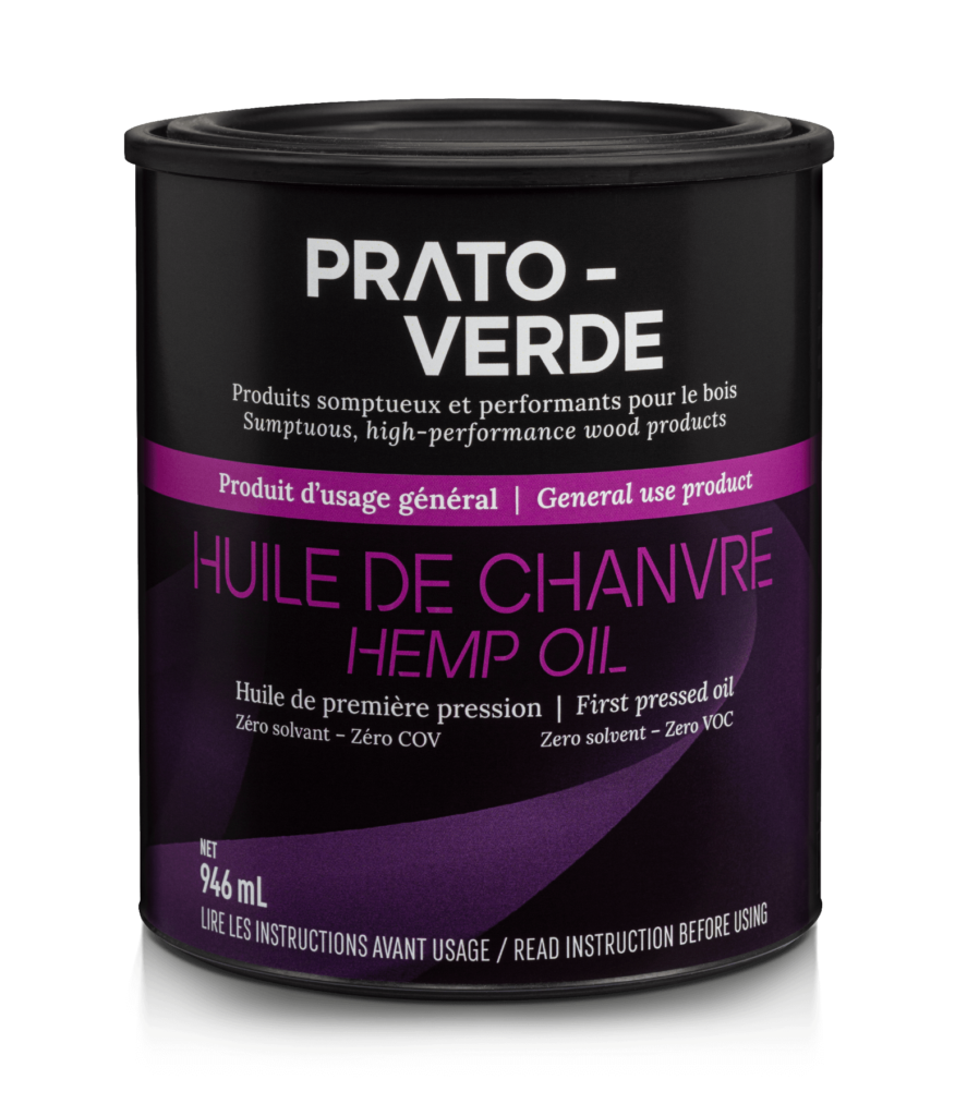 Huile de chanvre Sans solvant et sans COV en Estrie et Mauricie